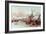 Spearing Fish in Winter-Seth Eastman-Framed Giclee Print