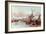 Spearing Fish in Winter-Seth Eastman-Framed Giclee Print