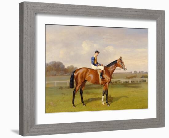 'Spearmint', Winner of the 1906 Derby, 1906-Emil Adam-Framed Giclee Print