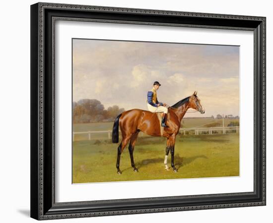 'Spearmint', Winner of the 1906 Derby, 1906-Emil Adam-Framed Giclee Print