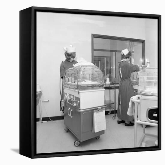 Special Care Unit for Premature Babies, Nether Edge Hospital, Sheffield, South Yorkshire, 1969-Michael Walters-Framed Stretched Canvas