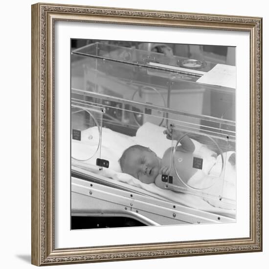 Special Care Unit for Premature Babies, Nether Edge Hospital, Sheffield, South Yorkshire, 1969-Michael Walters-Framed Photographic Print