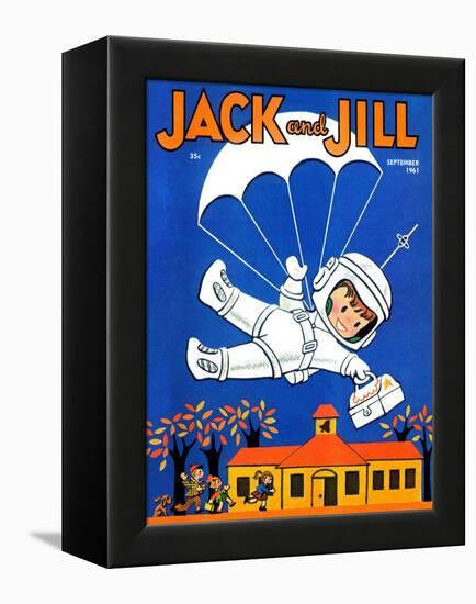 Special Delivery  - Jack and Jill, September 1961-Becky Krehbiel-Framed Premier Image Canvas