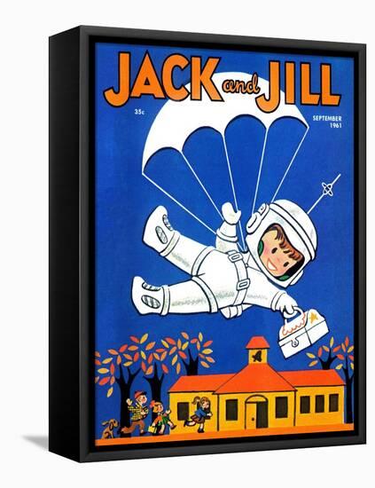 Special Delivery  - Jack and Jill, September 1961-Becky Krehbiel-Framed Premier Image Canvas