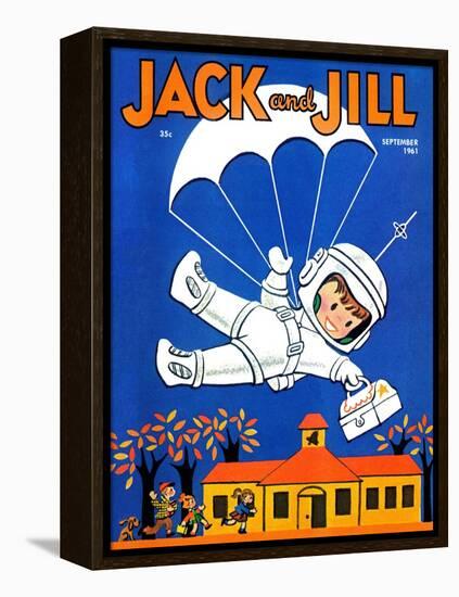 Special Delivery  - Jack and Jill, September 1961-Becky Krehbiel-Framed Premier Image Canvas