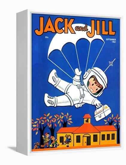 Special Delivery  - Jack and Jill, September 1961-Becky Krehbiel-Framed Premier Image Canvas