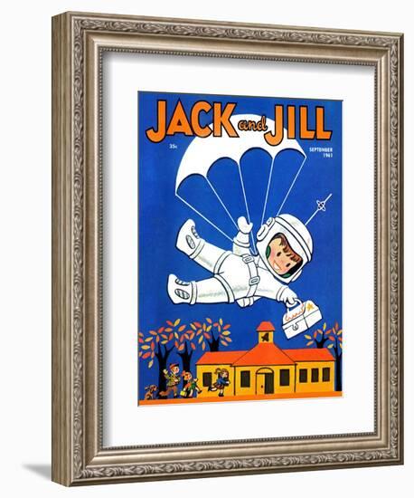 Special Delivery  - Jack and Jill, September 1961-Becky Krehbiel-Framed Giclee Print