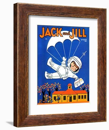 Special Delivery  - Jack and Jill, September 1961-Becky Krehbiel-Framed Giclee Print