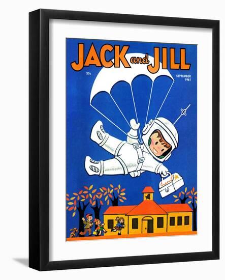 Special Delivery  - Jack and Jill, September 1961-Becky Krehbiel-Framed Giclee Print