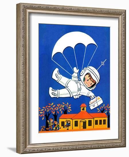 Special Delivery - Jack & Jill-Becky Krehbiel-Framed Giclee Print