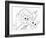 Special Delivery Lineart-Karen Middleton-Framed Giclee Print