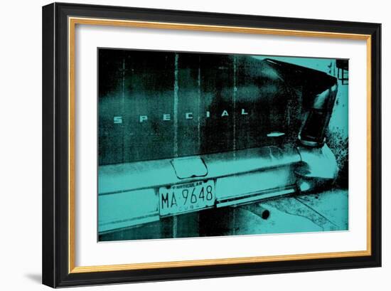 Special Green Car-David Studwell-Framed Giclee Print