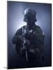 Special Operations Forces Soldier Equipped with Night Vision And An HK416 Assault Rifle-Stocktrek Images-Mounted Photographic Print