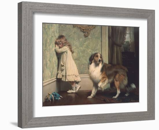 Special Pleader-Charles Burton Barber-Framed Art Print