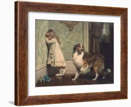 Special Pleader-Charles Burton Barber-Framed Art Print