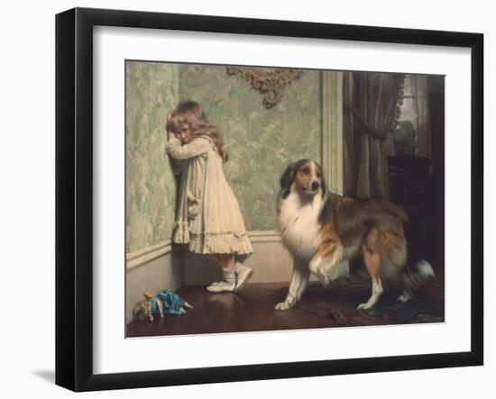 Special Pleader-Charles Burton Barber-Framed Art Print