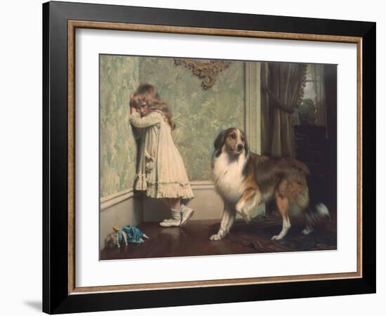 Special Pleader-Charles Burton Barber-Framed Art Print