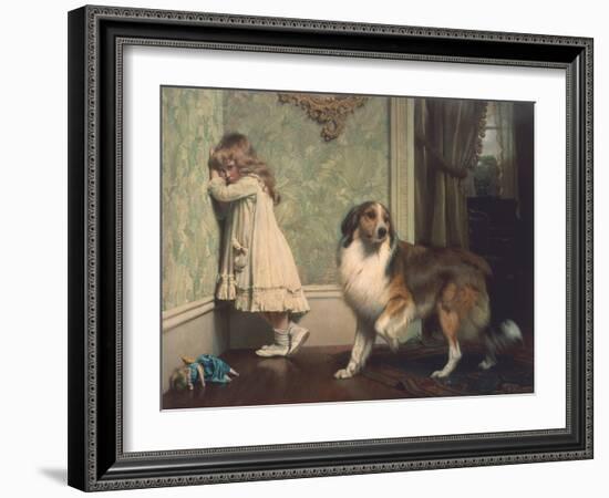 Special Pleader-Charles Burton Barber-Framed Art Print