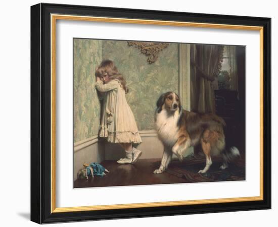 Special Pleader-Charles Burton Barber-Framed Art Print