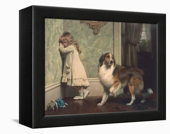 Special Pleader-Charles Burton Barber-Framed Stretched Canvas