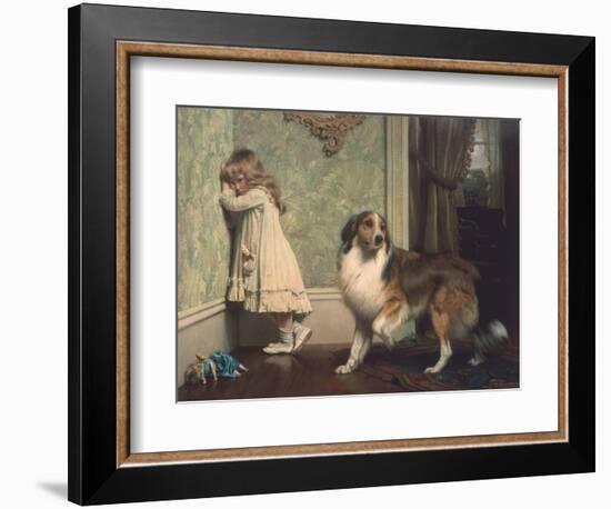 Special Pleader-Charles Burton Barber-Framed Art Print