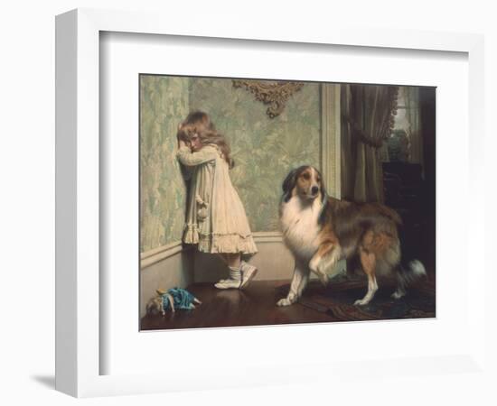 Special Pleader-Charles Burton Barber-Framed Art Print