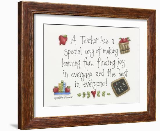 Special Way-Debbie McMaster-Framed Giclee Print