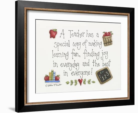 Special Way-Debbie McMaster-Framed Giclee Print