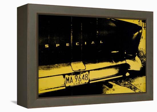 Special Yellow Car-David Studwell-Framed Premier Image Canvas