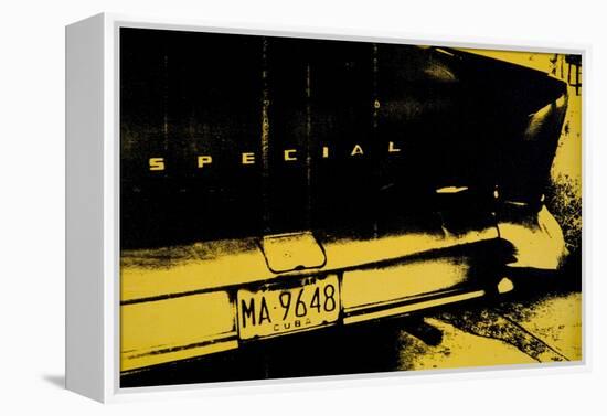 Special Yellow Car-David Studwell-Framed Premier Image Canvas