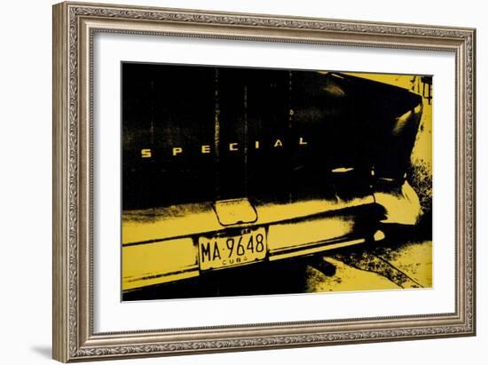 Special Yellow Car-David Studwell-Framed Giclee Print