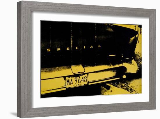 Special Yellow Car-David Studwell-Framed Giclee Print