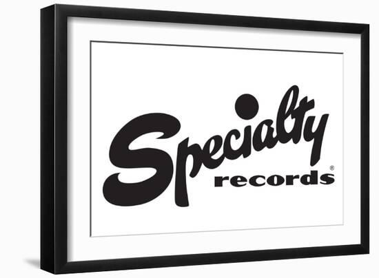 Specialty Records-null-Framed Art Print