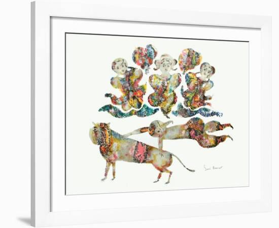 Spectacle À Trois-Sakti Burman-Framed Limited Edition