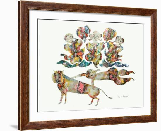 Spectacle À Trois-Sakti Burman-Framed Limited Edition