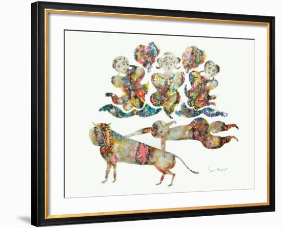 Spectacle À Trois-Sakti Burman-Framed Limited Edition