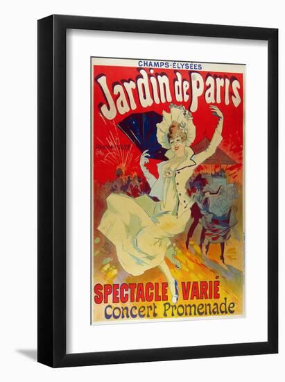 Spectacle Jardin De Paris-null-Framed Art Print