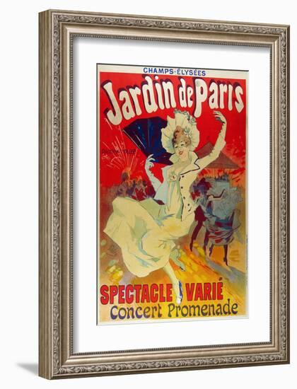 Spectacle Jardin De Paris-null-Framed Art Print