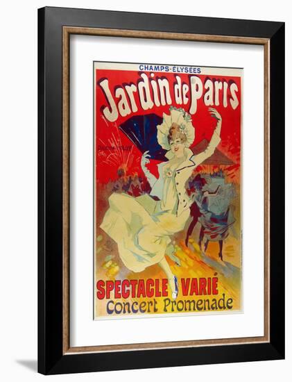 Spectacle Jardin De Paris-null-Framed Art Print