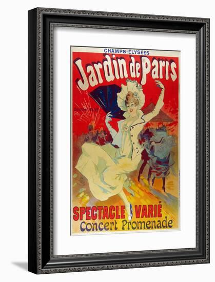 Spectacle Jardin De Paris-null-Framed Art Print