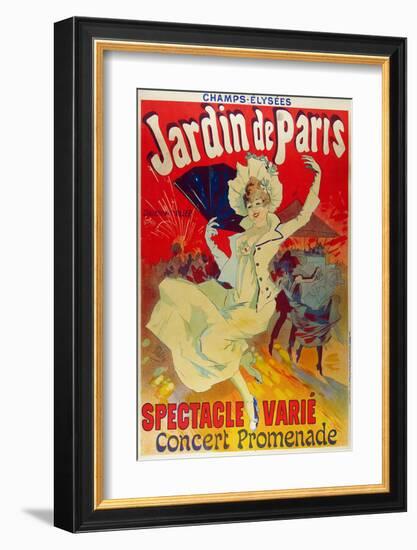 Spectacle Jardin De Paris-null-Framed Art Print