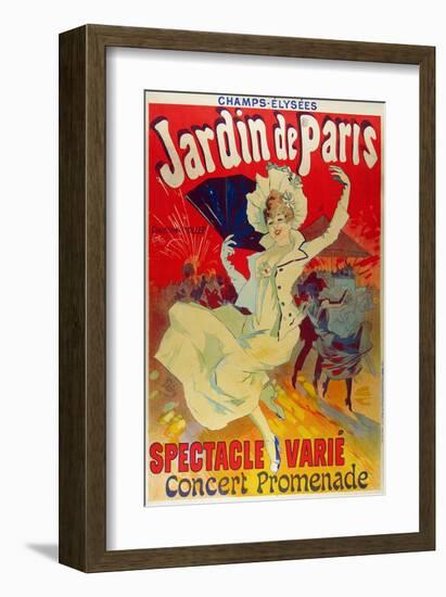 Spectacle Jardin De Paris-null-Framed Art Print