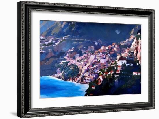 Spectacular Amalfi Coast Italy-Markus Bleichner-Framed Art Print