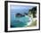 Spectacular Coastline with Waterfall, Julia Pfeiffer Burns State Park, Big Sur, USA-Ruth Tomlinson-Framed Photographic Print