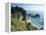 Spectacular Coastline with Waterfall, Julia Pfeiffer Burns State Park, Big Sur, USA-Ruth Tomlinson-Framed Premier Image Canvas