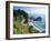 Spectacular Coastline with Waterfall, Julia Pfeiffer Burns State Park, Big Sur, USA-Ruth Tomlinson-Framed Photographic Print