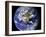 Spectacular Detailed True-Color Image of the Earth Showing the Western Hemisphere-Stocktrek Images-Framed Photographic Print