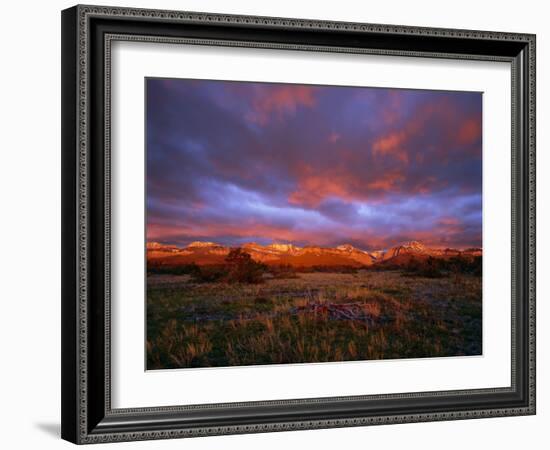 Spectacular Light on the Rocky Mountain Front at Blackleaf Canyon, Montana, USA-Chuck Haney-Framed Photographic Print