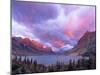 Spectacular Sunrise over Wild Goose Island in Glacier National Park, Montana, USA-Chuck Haney-Mounted Photographic Print