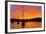 Spectacular Sunset, Falmouth Harbour, Cornwall, England, United Kingdom, Europe-Peter Groenendijk-Framed Photographic Print